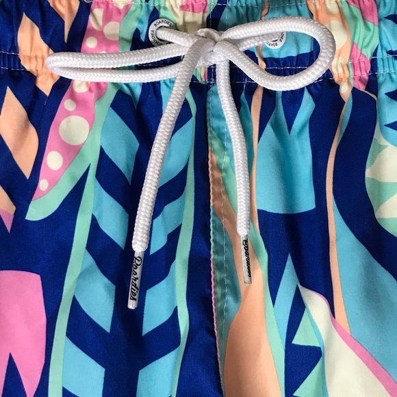 Boardies Swim Trunks Shorts Beach Swimming Mesh Liner Patterned Men’s Large - Picture 3 of 9